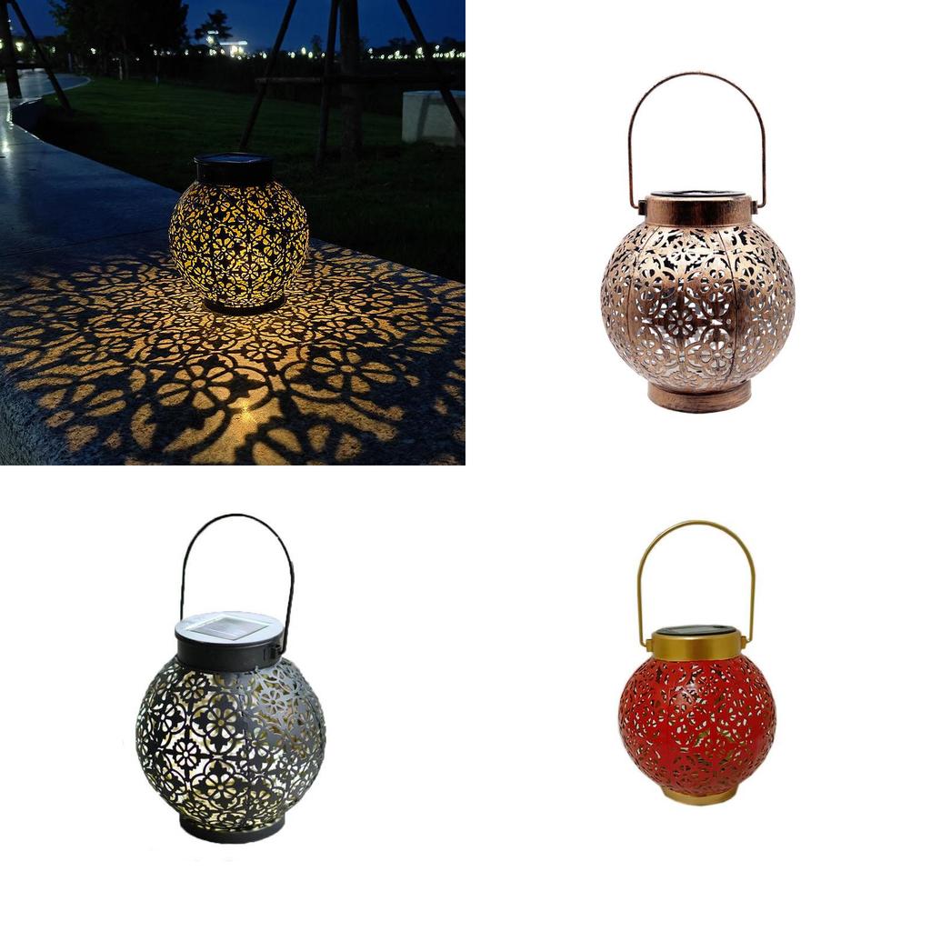 Boulette Garden Smart Solar Light Up Lantern Large Outdoor Supplies Lighting