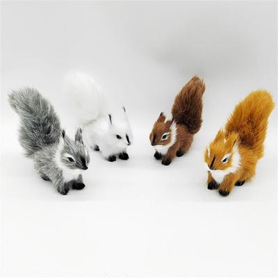 Miniaturen Simulation Eichhörnchen Stofftiere Eichhörnchen Plüsch Spielzeug Plüsch Tier