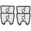 4pcs Plastic Air Filter Replacement Wear Resistant for Husqvarna 125B 125BVX 125BX