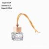 Creative 10ml Aromatherapy Car Perfume Pendant with Lanyard