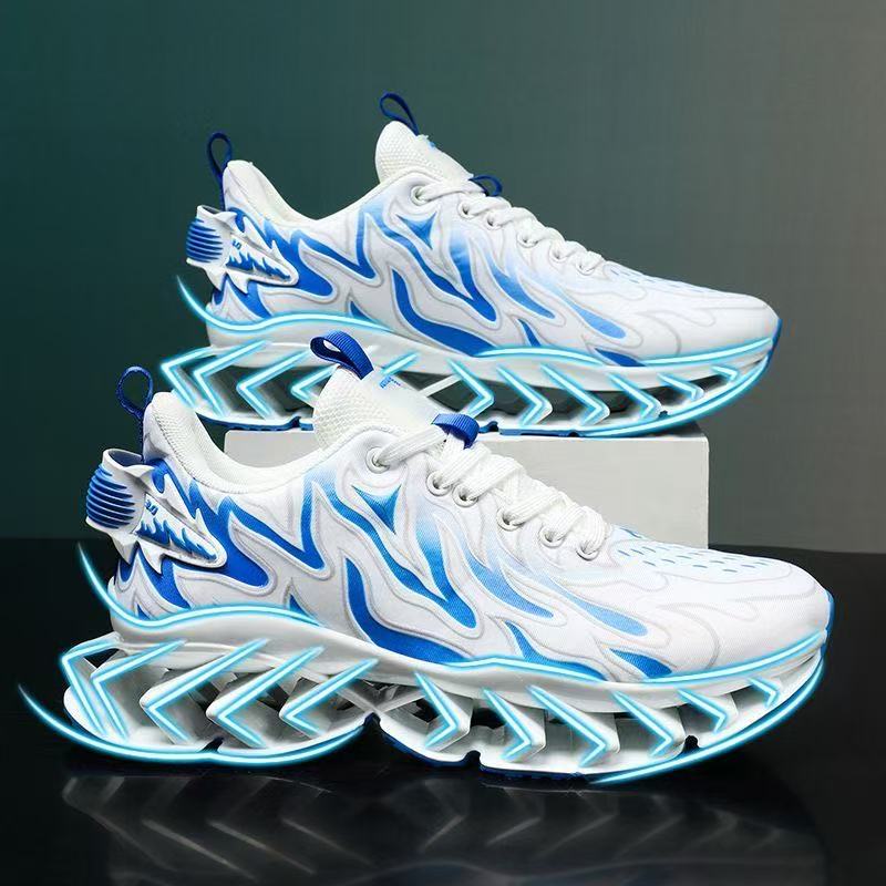 Damen Freizeitschuhe Übergröße Mode Atmungsaktive Laufschuhe Flache Schuhe Sneaker Damen Fitnessstudio Vulkanisierte Schuhe Weiße Damenschuhe