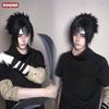 Naruto Anbu Kakashi Cosplay Full Set, Men Anbu Uniform with Konoha Shoes and Fox Mask Complete Outfit