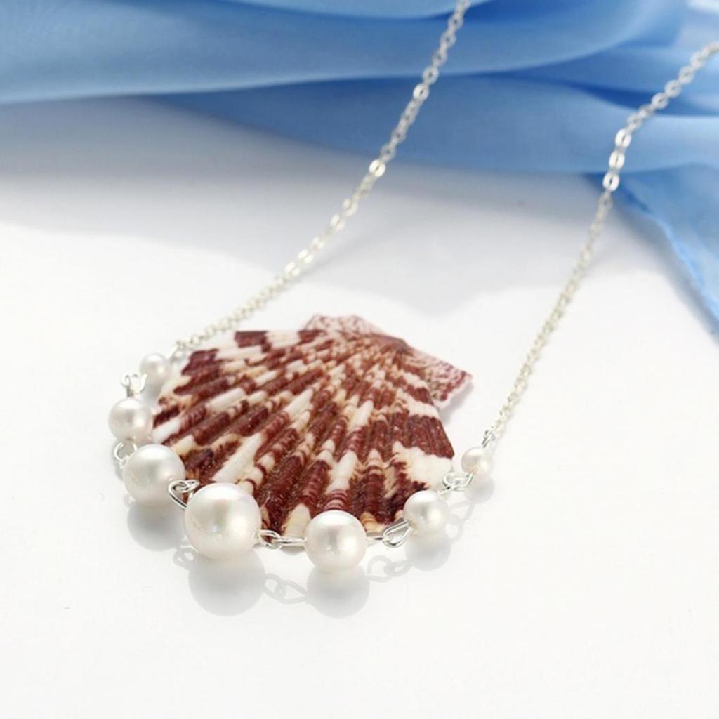 Fashion Women Beaded Single-layer Chain Necklace Banquet Jewelry Gift