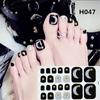 Self-Adhesive for Nails Toe Nail Strips Toe Nail Stickers Fake Nails Stickers Toe Nail Wraps