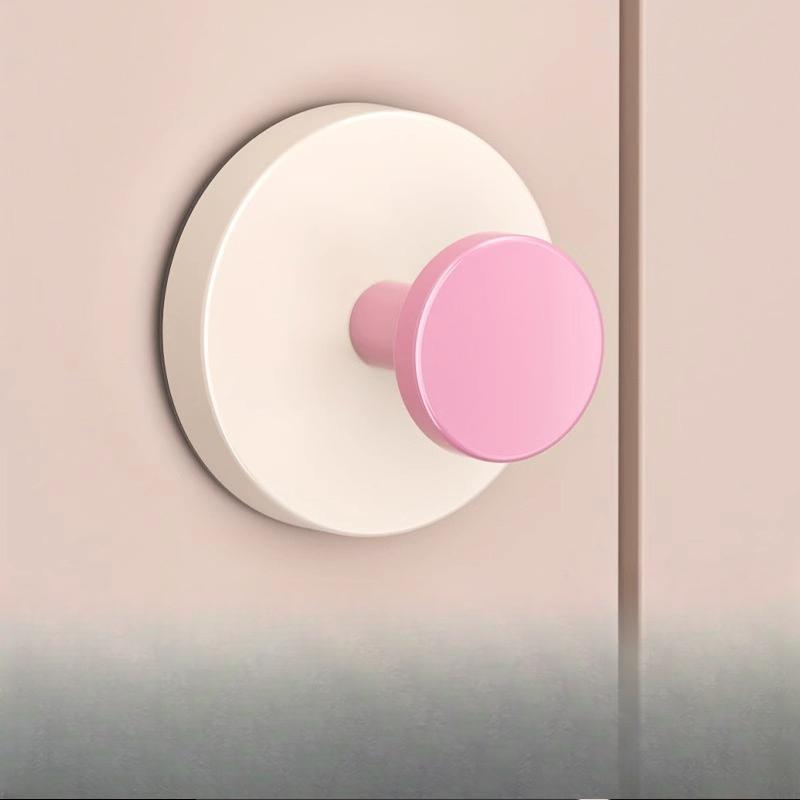 

Suction Cup Hook, Dopamine Hook, Strong Load-bearing Small Hook, No Need for Drilling, Door Rear Hook, Suction Cup Hook Suction cup model рожевий