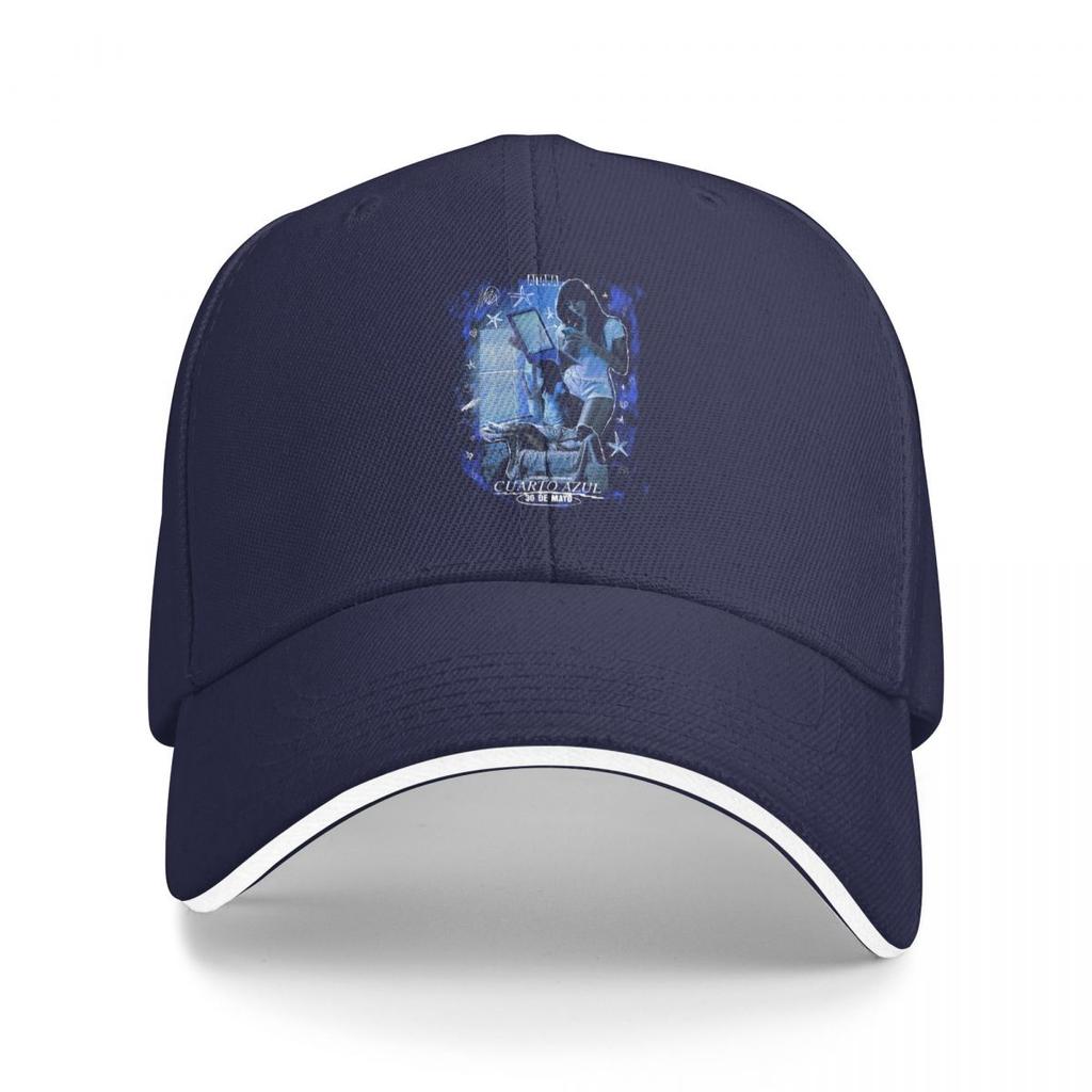 Berretti da Baseball Aitana Quarto Blu Album Grafica di Tendenza Unisex Donna Estivi per Esterno
