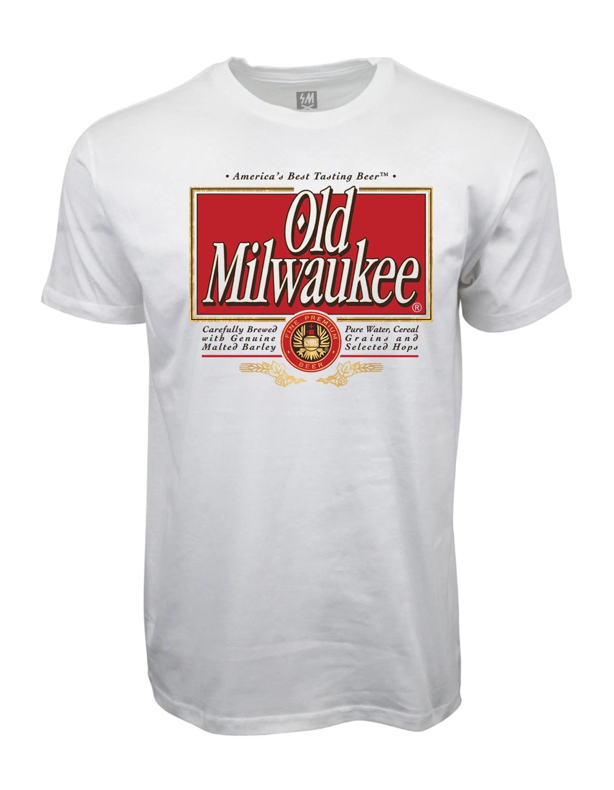 Old Milwaukee s Beer Graphic T shirt XS