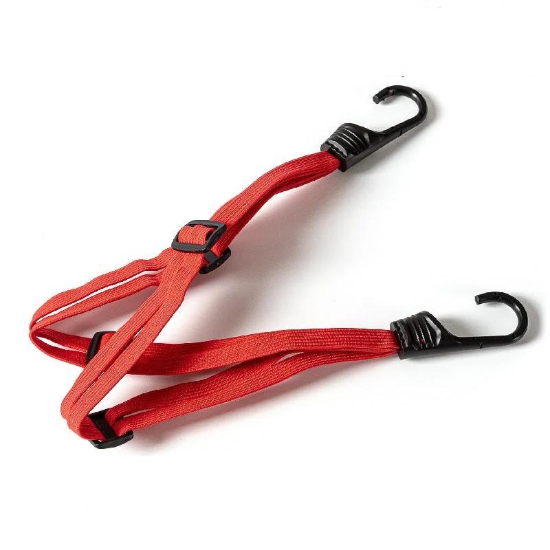 Bicycle Luggage Rope Elastic Carrier Cargo Rack Strap Motorcycle Retractable Helmet Luggage Rope Belt Mountain Bike Accessories