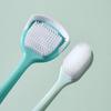 Nanotech Soft Bristle Toothbrush with Silicone Tongue Scraper for Adults