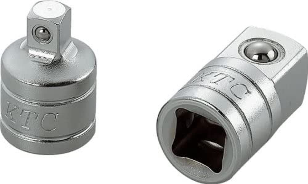 Kyoto Tool BA32 Socket Convex Drive x Concave Drive x 25mm Total 1 Piece (KTC) Adapter, 6.3mm 9.5mm Length,
