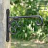 Vintage Cast Iron Wall Hook Heavy Duty Wall Mounted Hanging Hooks Rustic Decorative For Entryway Garden Home Decoration
