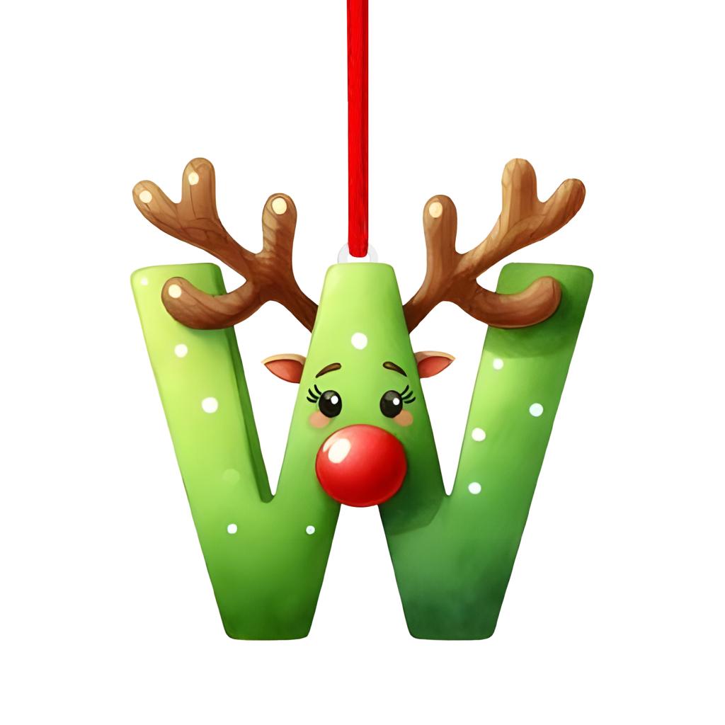 26 Letter,Christmas,Ornaments,Acrylic,1