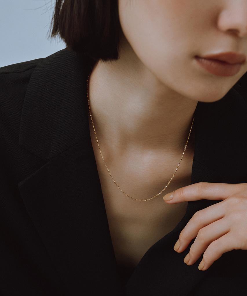 Novice Tokyo Screw Chain Necklace [Stainless] / Gold
