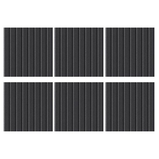 Large Cork Bulletin Board 11.8" X 11.8" Polyester Nail Boards Multi-Purpose Notes Photos Organizer for Office Home Classroom