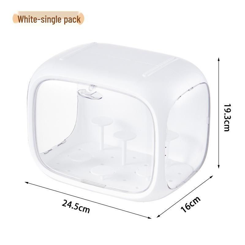 Espositore a cremagliera in acrilico per capsule: Armadietto per Riporre Figure Blind Box