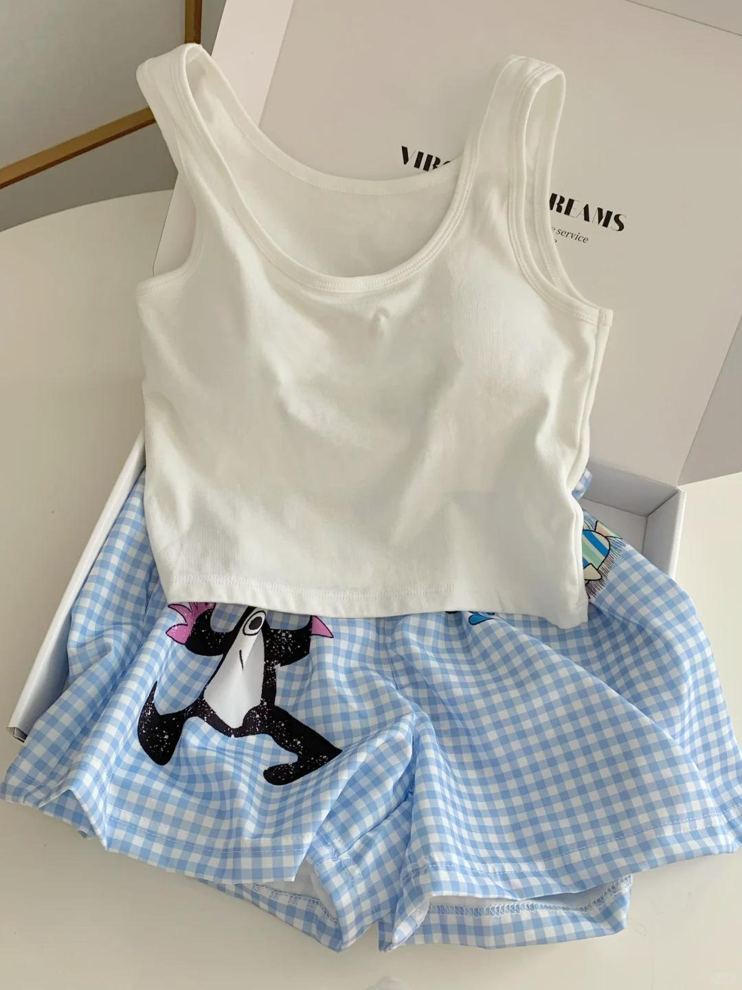 

Women s Padded Camisole Pajama Set: Thin Two-Piece Shorts & Vest, Imitation Cotton Homewear M-L