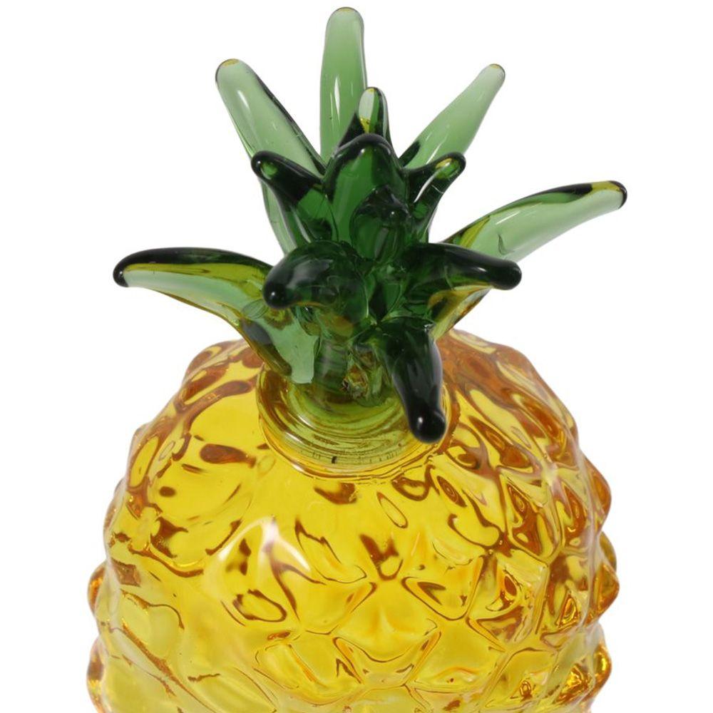 Crystal Crafts, Tabletop Decorations, Glass Pineapple Figurine Paperweight, Fruit Decorations, Tabletop Centerpiece, Home Decor