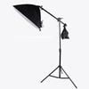 Verstellbares Fotografie Galgenarm-Kit 76 135cm mit Sandsack und Universalklemme für Studiobeleuchtung