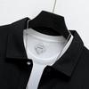 Herren Unifarbene Lässige Jacke mit Langen Ärmeln und Revers - Herbst/Winter Kollektion