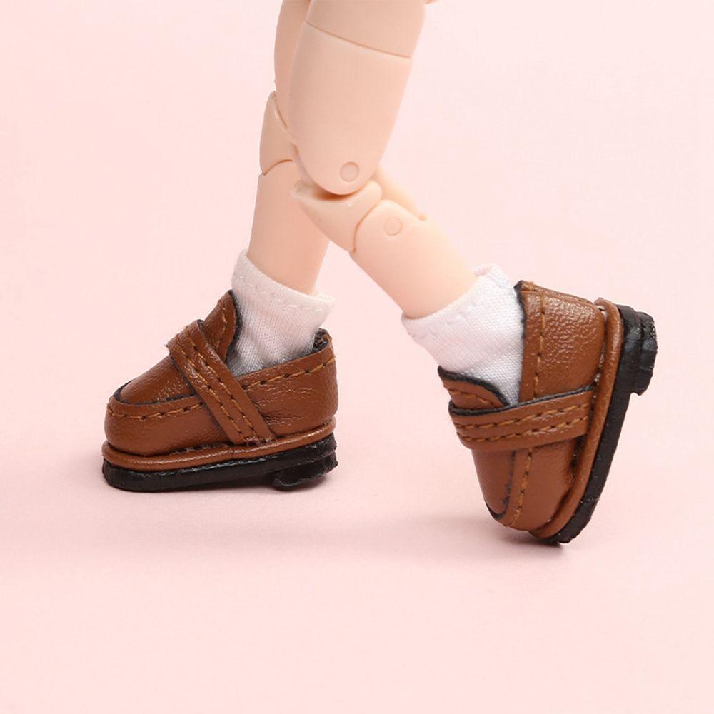 New Doll Leather Shoes  for 1/11 OB11 Doll/for 1/12 BJD Doll/For obitsu11GSCbody9OB11 Dolls