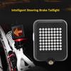 Intelligent USB Charging Bike Warning Tail Light   Turn Signal Lamp Cycling Equipment
