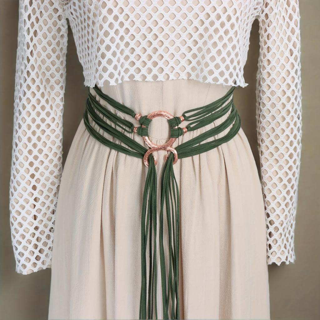 1PC Medieval Renaissance Vintage Belt with Casual Decoration Bundle Belt Waist Seal Waist Rope