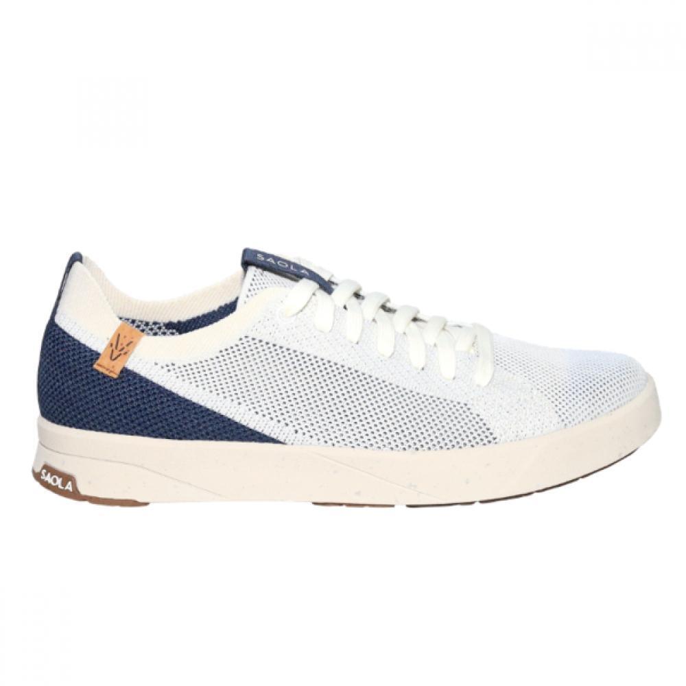 

Saola Cannon Knit 2.0 Men S White Navy 280(US M 10.5)