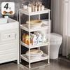 Punch-Free Floor Standing Bathroom Corner Storage Rack