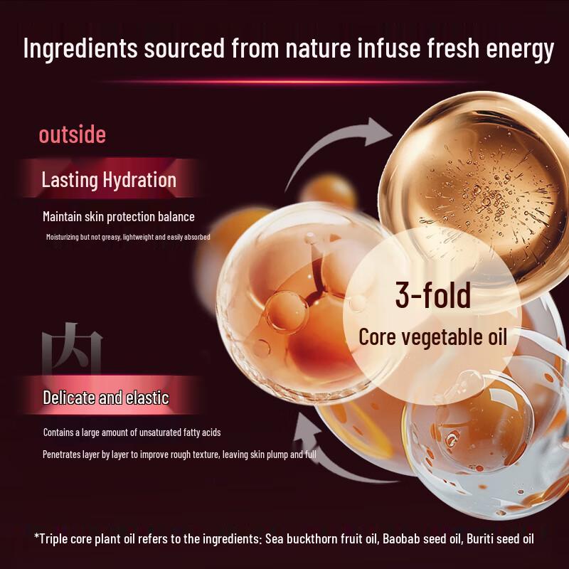 Fupei Red Pomegranate Anti-Wrinkle Neck Essence Oil