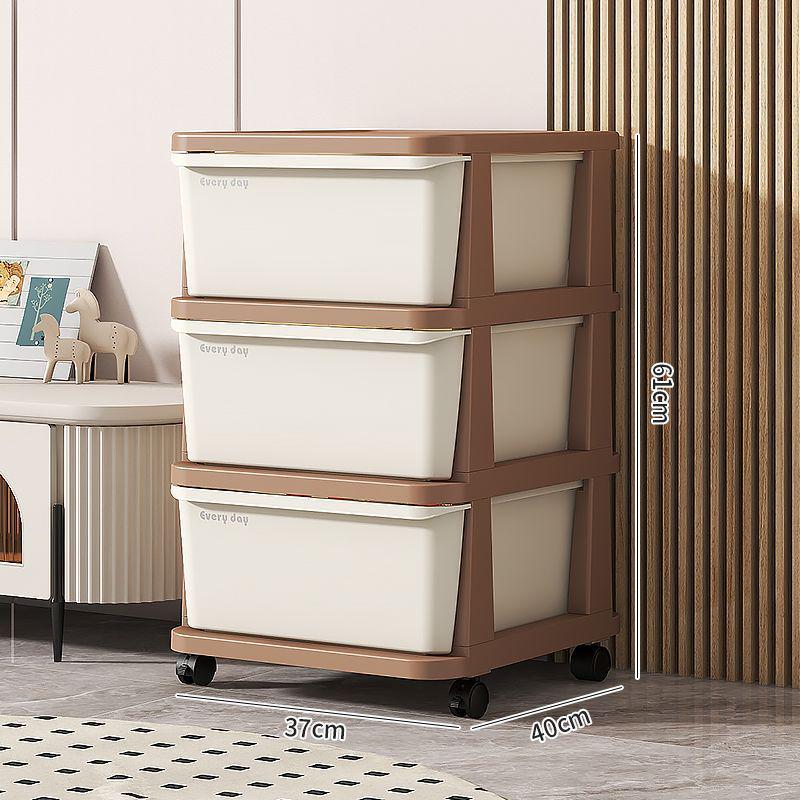 Sertar de depozitare din plastic pentru gustări și jucării - Cutie organizatoare pentru casă