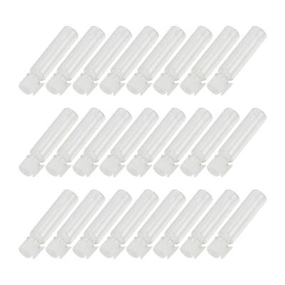 FRCOLOR 1ml Refillable Glass Perfume Sample Bottles, Clear, Mini Portable Travel Containers, Pack of 100