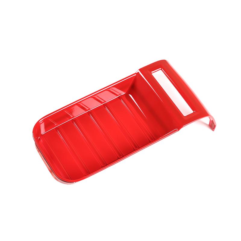 For Toyota Tundra 2014- Armrest Box Protective Covers Carbon Fiber Car Central Armrest Decorative Modification