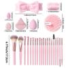 Makeup Multifunctional Makeup Tool Cosmetic Contour for Daily Eye Face Makeup Brushes and Tools 40-Piece Kit, Set, Tools, Applicators, Women, Travel,