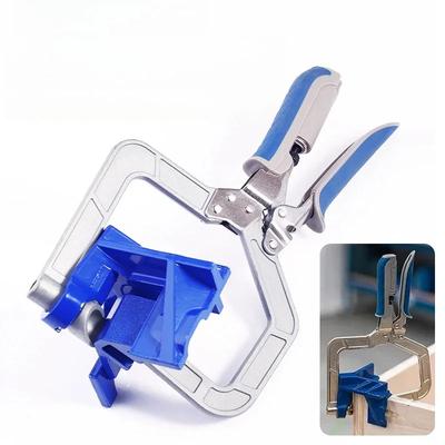 Domácí skříňka Pravý úhel Upevňovací Otvor Děrování Montážní 90stupňový Pravý úhel Dřevoobráběcí Nástroj Svorka Rychlé Pravoúhlé Kleště