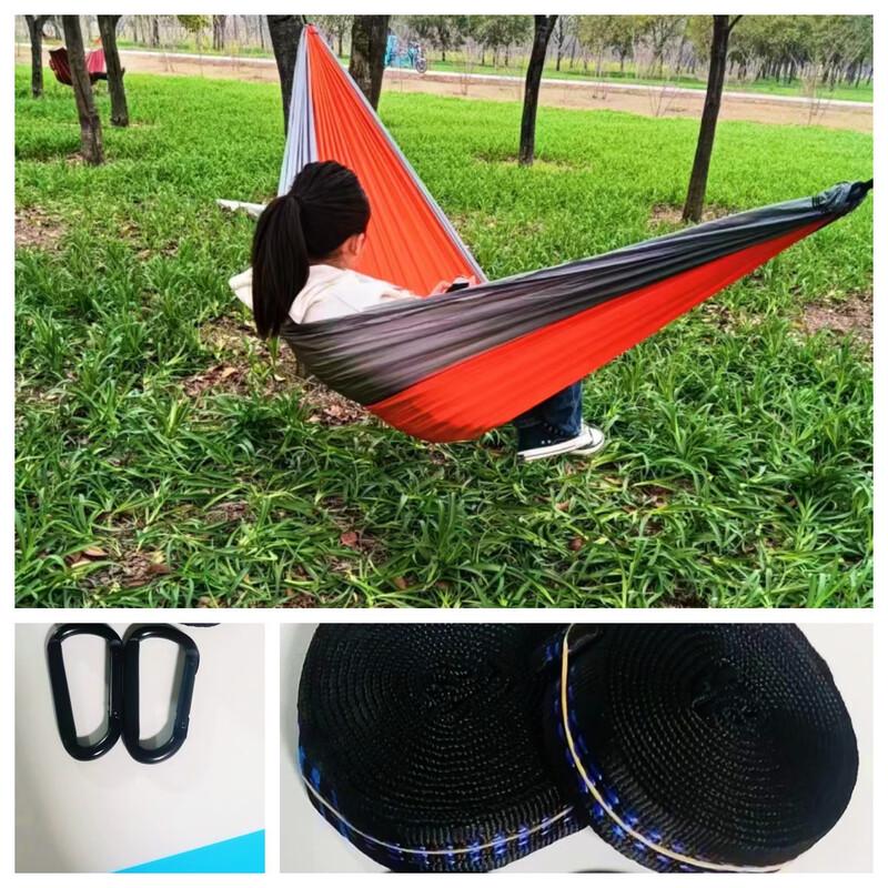 Portable Outdoor Nylon Hammock