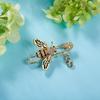 Bee Rhinestone Painting Oil Pin Versatile Animal Brooch