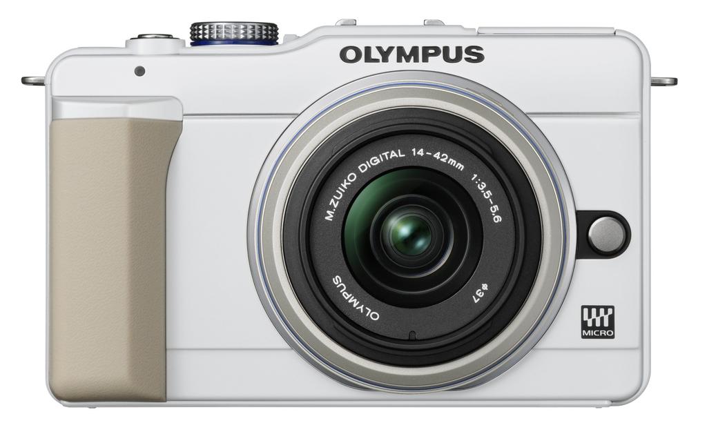 OLYMPUS Mirrorless Camera Lens Kit E-PL1s (White)
