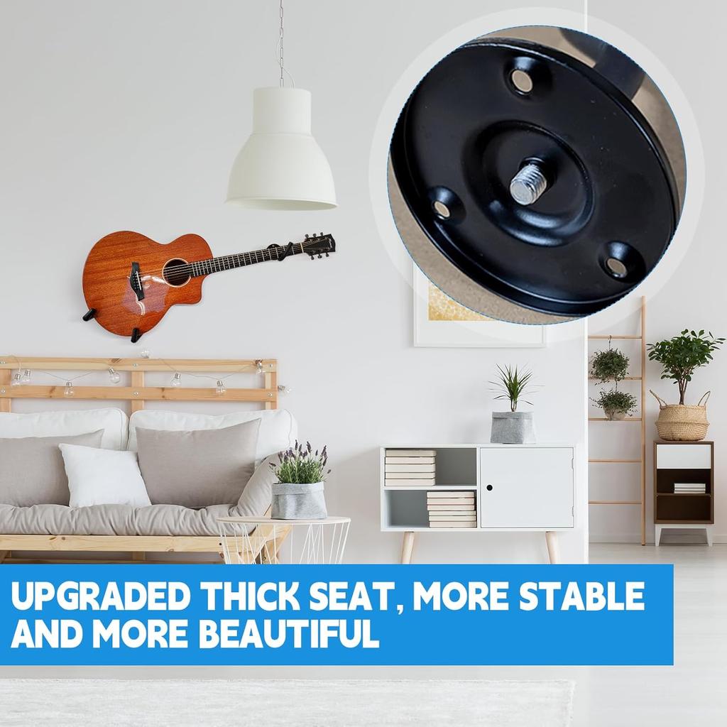 Guitar Wall Mount, Guitar Stand for Wall Tilt Classic Wall Mount Guitar Wall Mount Guitar Stand Guitar Stand Display for Bass Ukulele