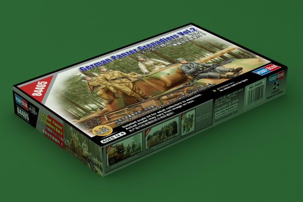 Hobby Boss Fighting Vehicle Series German Panzer Grenadier Set Plastic Model 84405 1/35 Vol.2