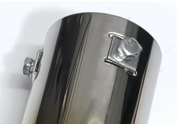 Muffler Cutter Single Car Stainless Steel Plated Downward Suzuki Hustler