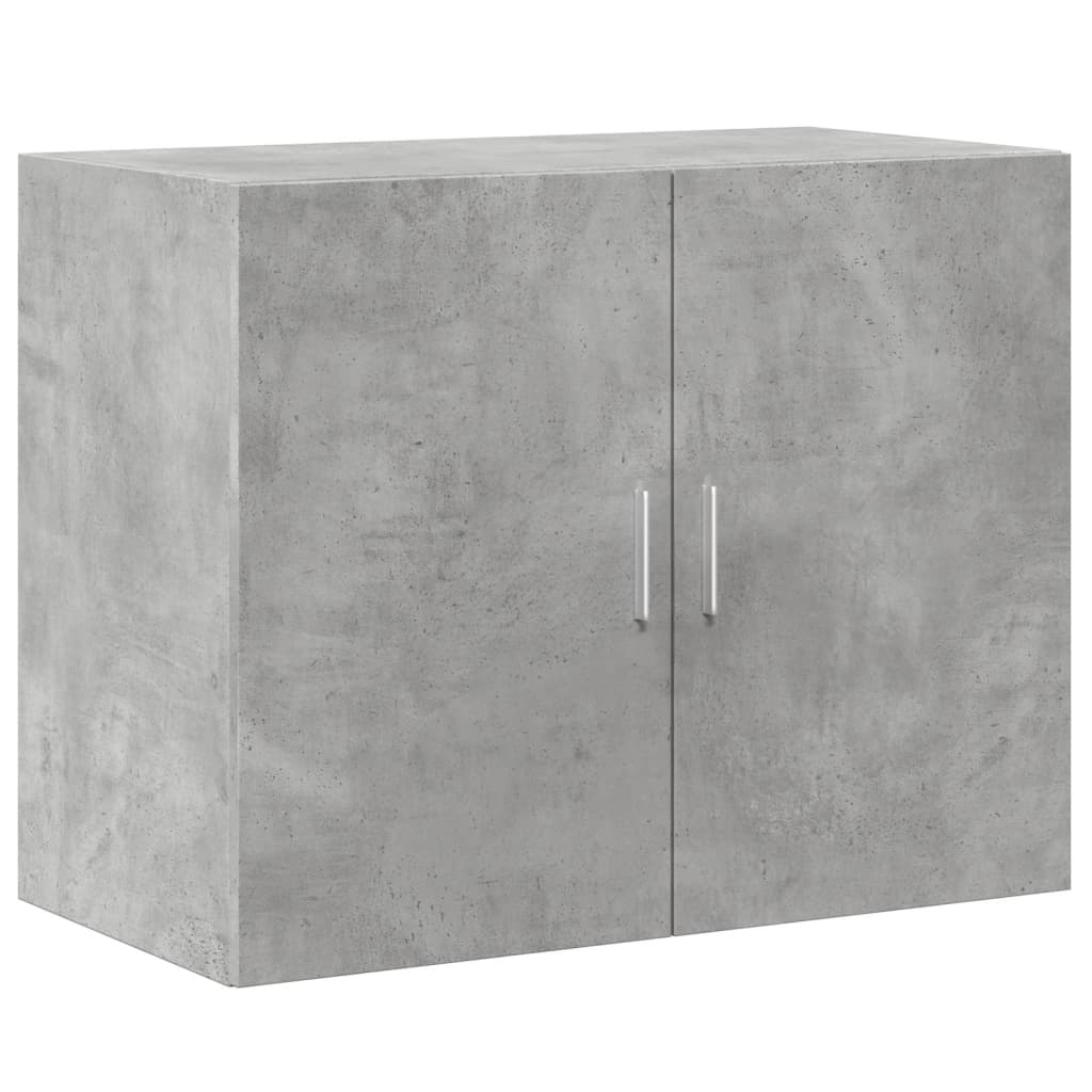 Highboard Concrete Grey 80 x 42.5 x 249 cm Particleboard