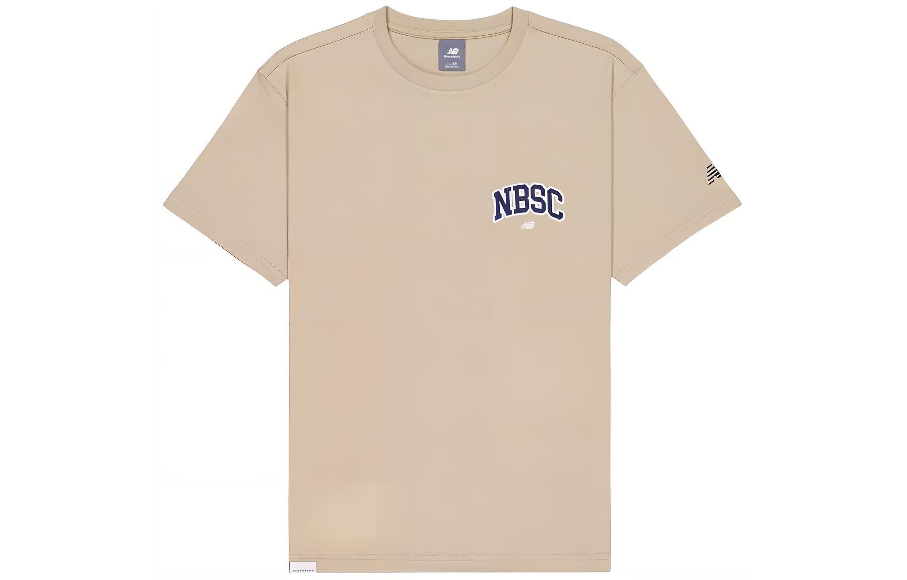 New Balance SS24 T Shirt Men s Khaki AMT42331-SOT XS