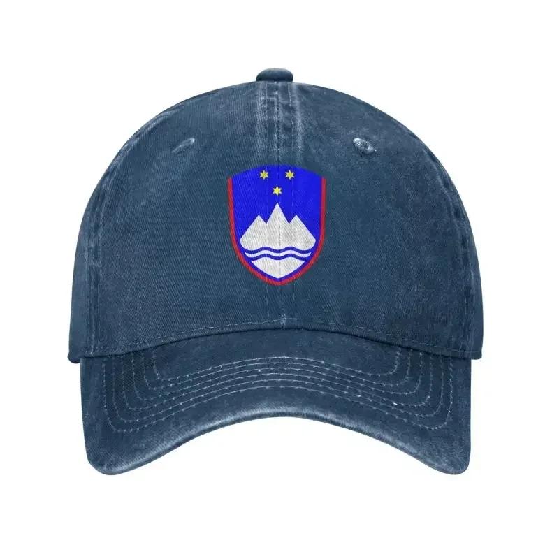 

Custom Classic Cotton Coat Of Arms Of Slovenia Baseball Cap for Women Unisex Breathable Dad Hat Sports Baseball Cap