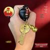 2026 Zodiac Treasure Key Pendant: Golden Qiankun Pathway with Wealth-Enhancing Five-Path Design