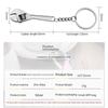 Creative Wrench Key Chain Pendant - Unique Car Gift & Marketing Tool