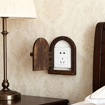 1 Simple Switch Sticker Wall Sticker Switch Protective Cover Living Room Decorative Frame Creative Panel Covering Decorative Cover