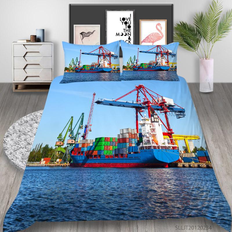 Vehicle Duvet Cover Roats Style Home Bedspreads King Queen Size Bedding Fashion Quilt Cover Woman Man Bedding Sets