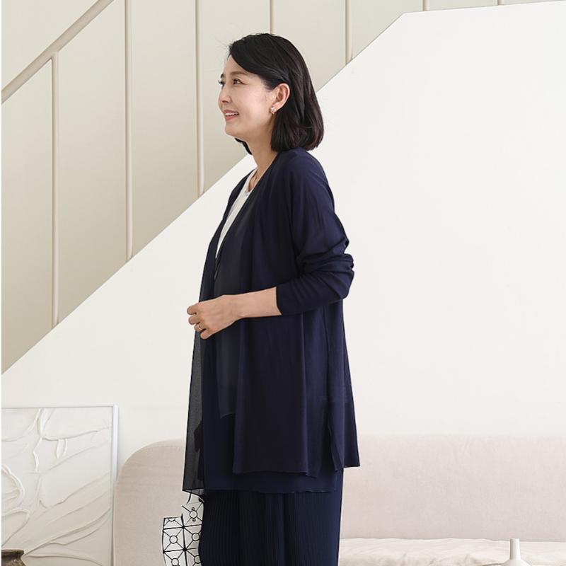 Shiz Madam Magic Long Vest Cardigan J31793