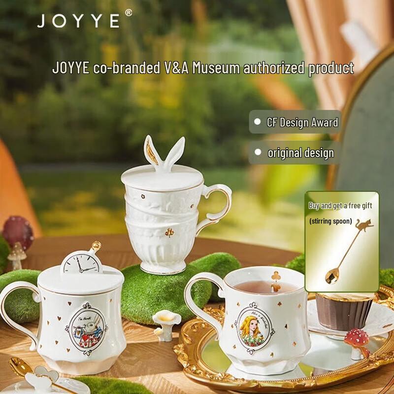 JOYYE Alice im Wunderland Hasenohr Tasse