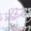 DIY 16pcs Hangers Shaped Jewelry Holder Clothes Hanger Ear Studs Stand  Women Girls